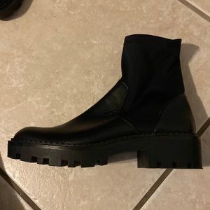 Zara Lug Sole Ankle Boots